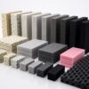 Láminas y bloques de espuma de poliuretano en diferentes densidades para aplicaciones industriales, acústicas, comerciales y de manufactura.